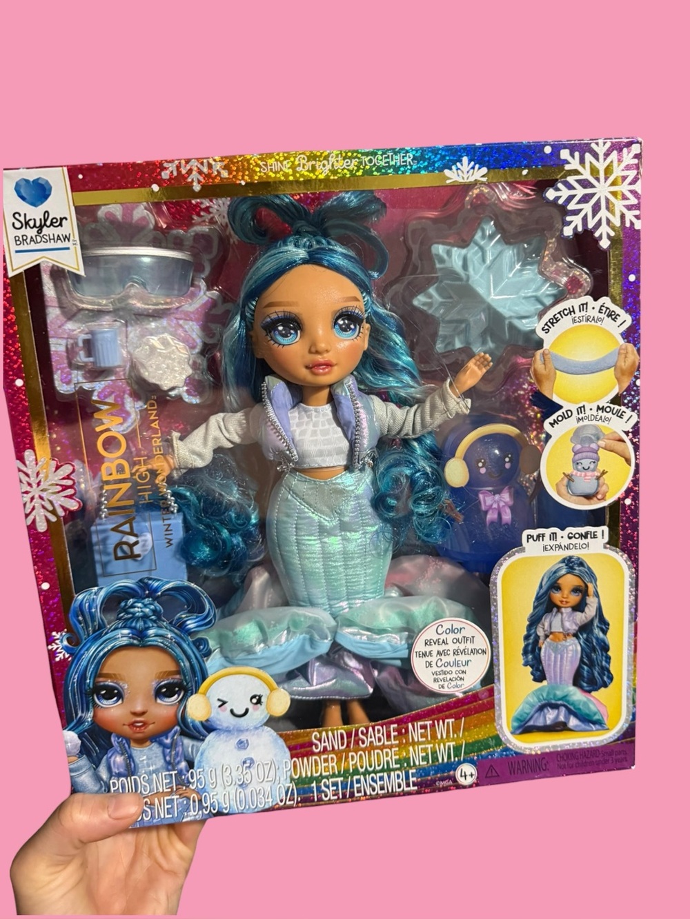 New Rainbow High doll winter wonderland Skyler